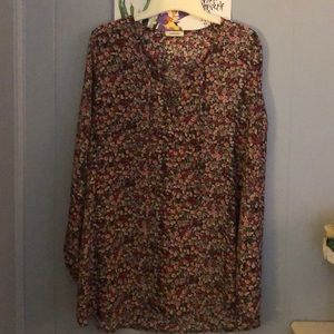 Long sleeve dress/cover up